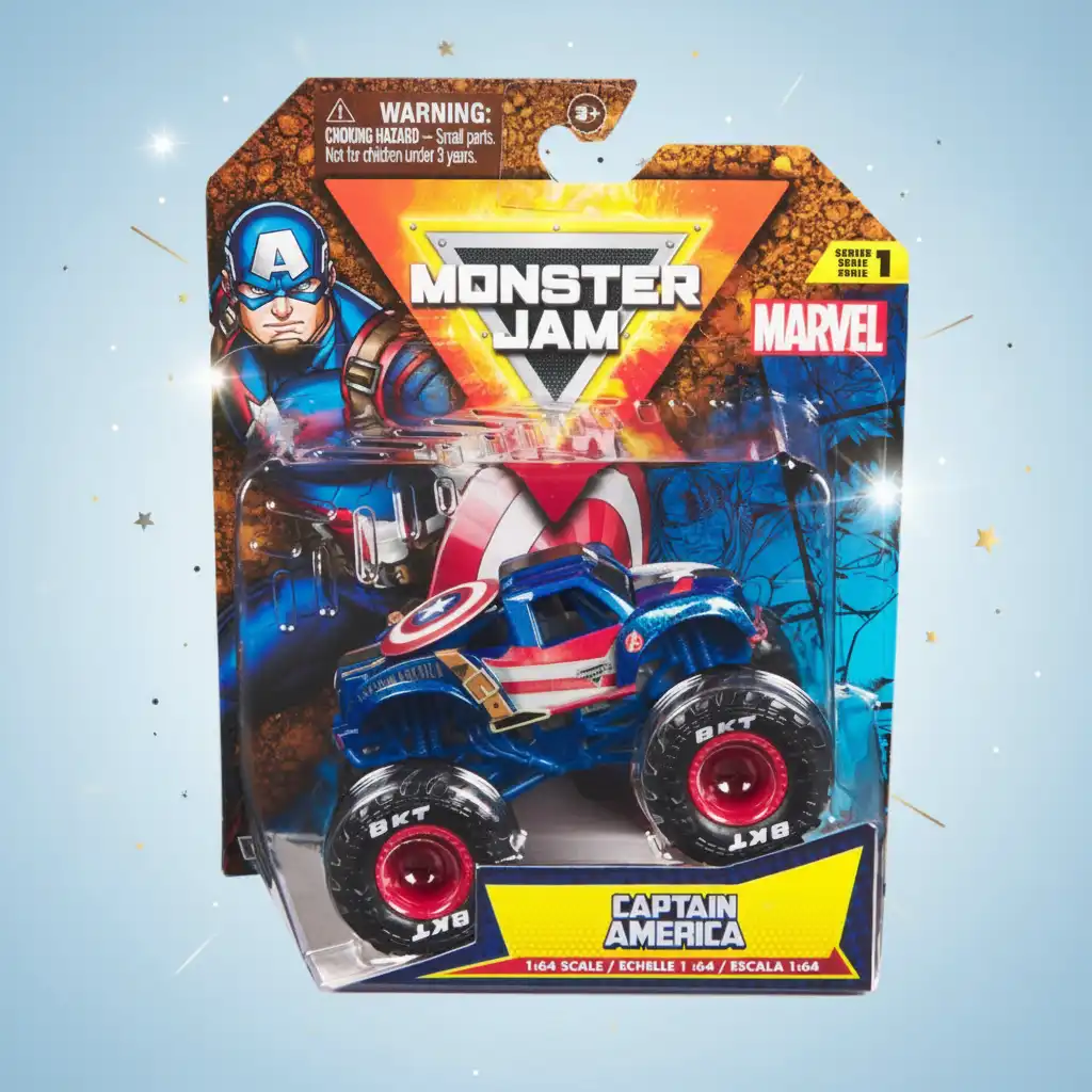Vivi avventure epiche con il monster truck iconico.