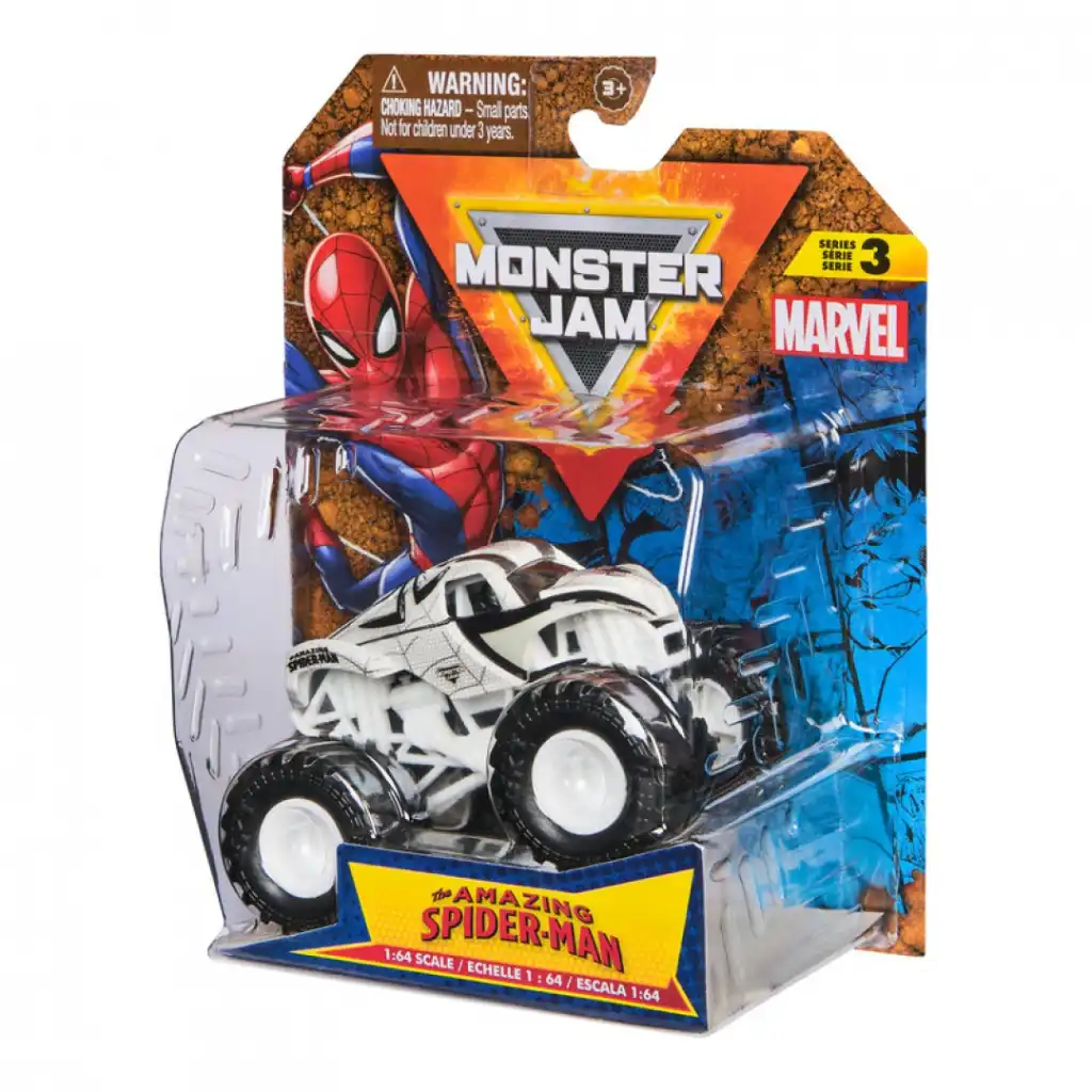 Vivi un'azione epica con il monster truck supereroe.
