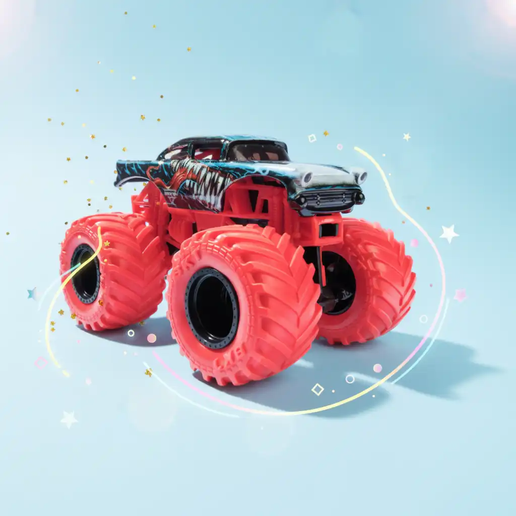 Diventa un maestro delle acrobazie con il truck Venom.