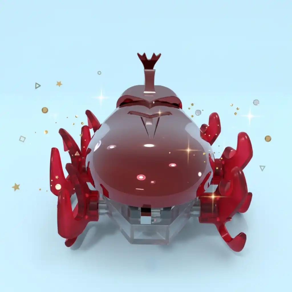 Design hi-tech moderno per ogni piccolo collezionista di robot.