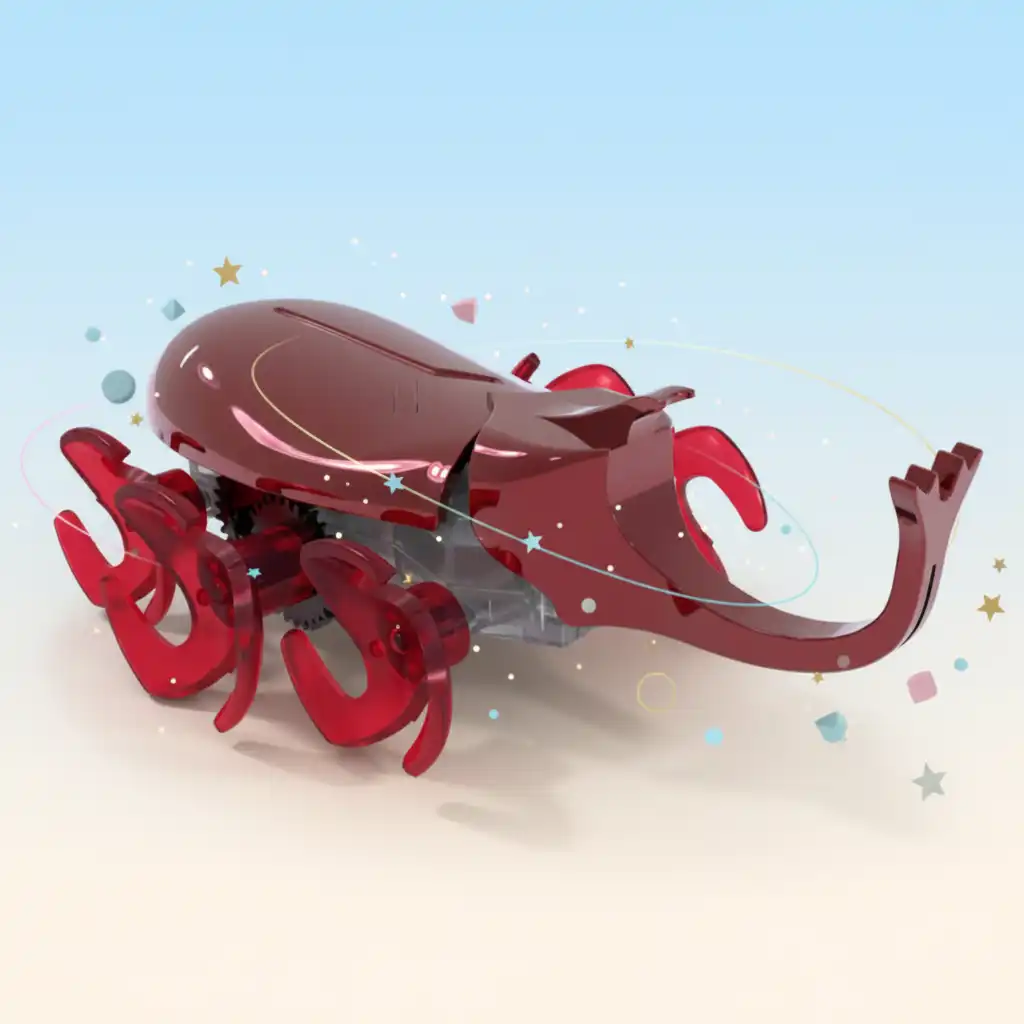 Crea il tuo percorso robotico e testa i sensi dell'insetto.