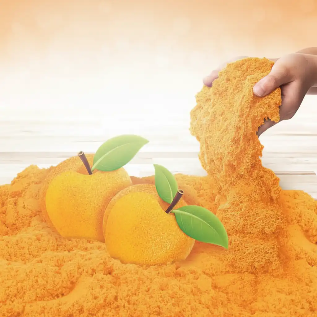 Texture dettagliata della sabbia che non si sbriciola mai.