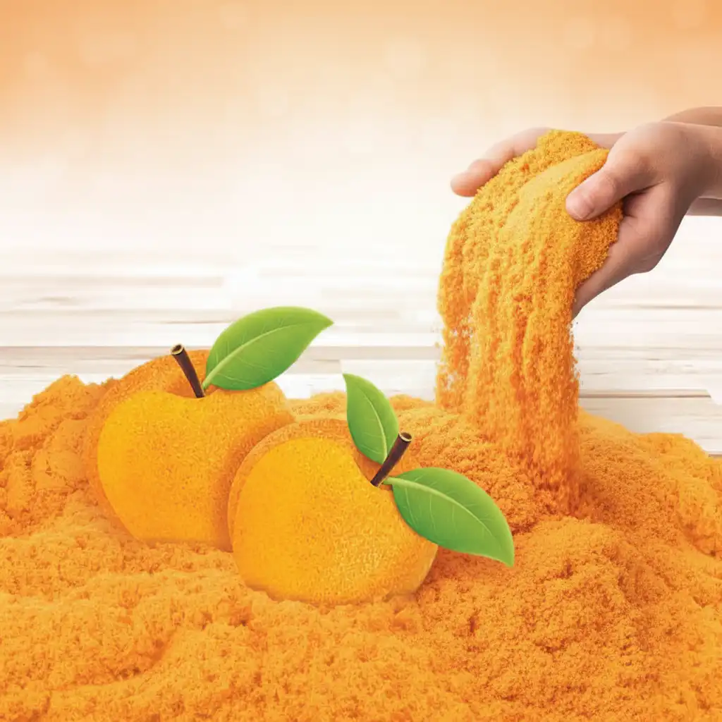 Sviluppa i sensi con sabbia profumata e colorata.
