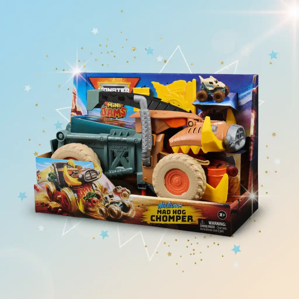 Vivi infinite ore di azione e divertimento con i monster truck.