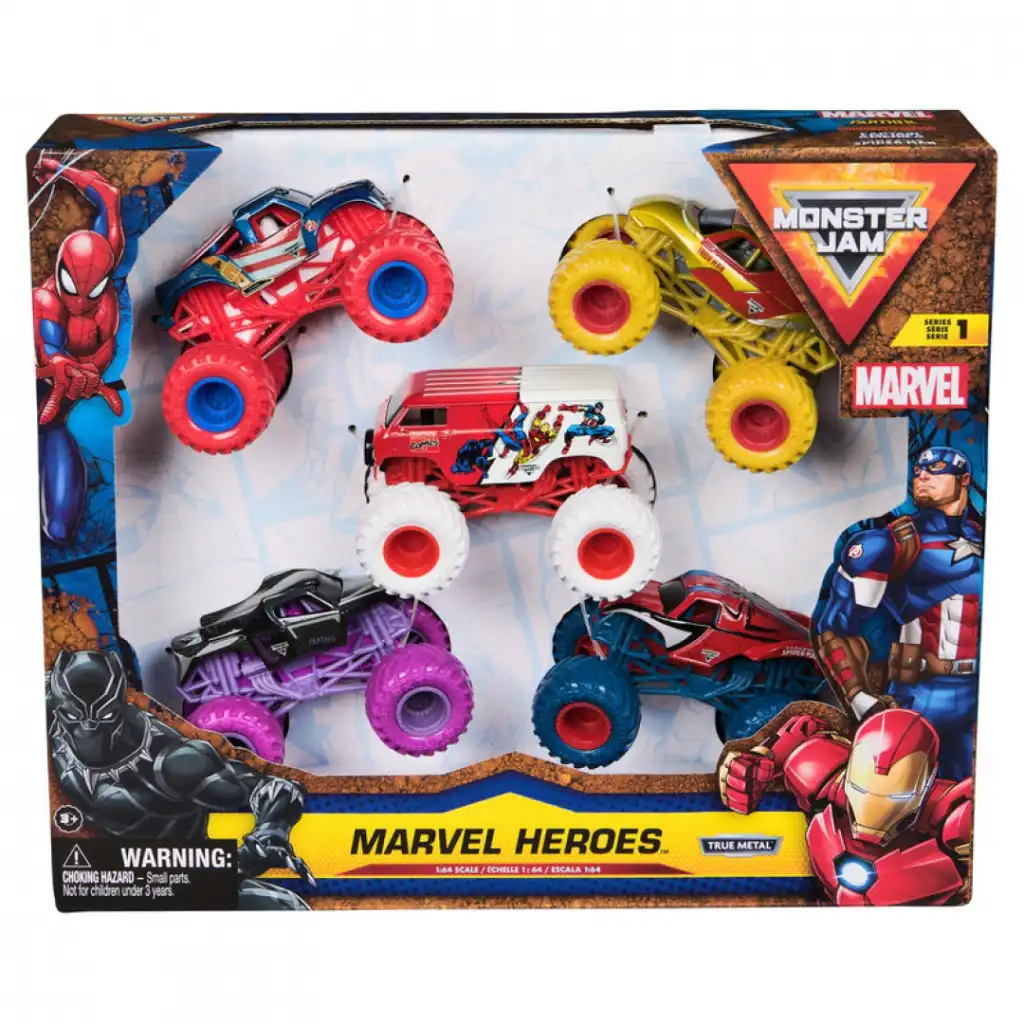 Qualità eccellente e lavorazione dettagliata dei modelli metallici degli eroi Marvel.