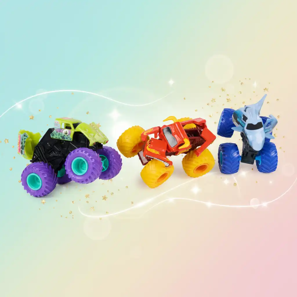 Costruisci la tua collezione di macchine leggendarie Monster Jam.