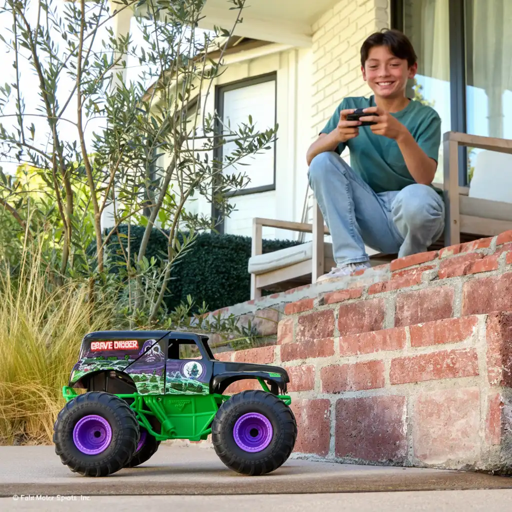 Lavorazione e dettagli di alta qualità del leggendario monster truck.