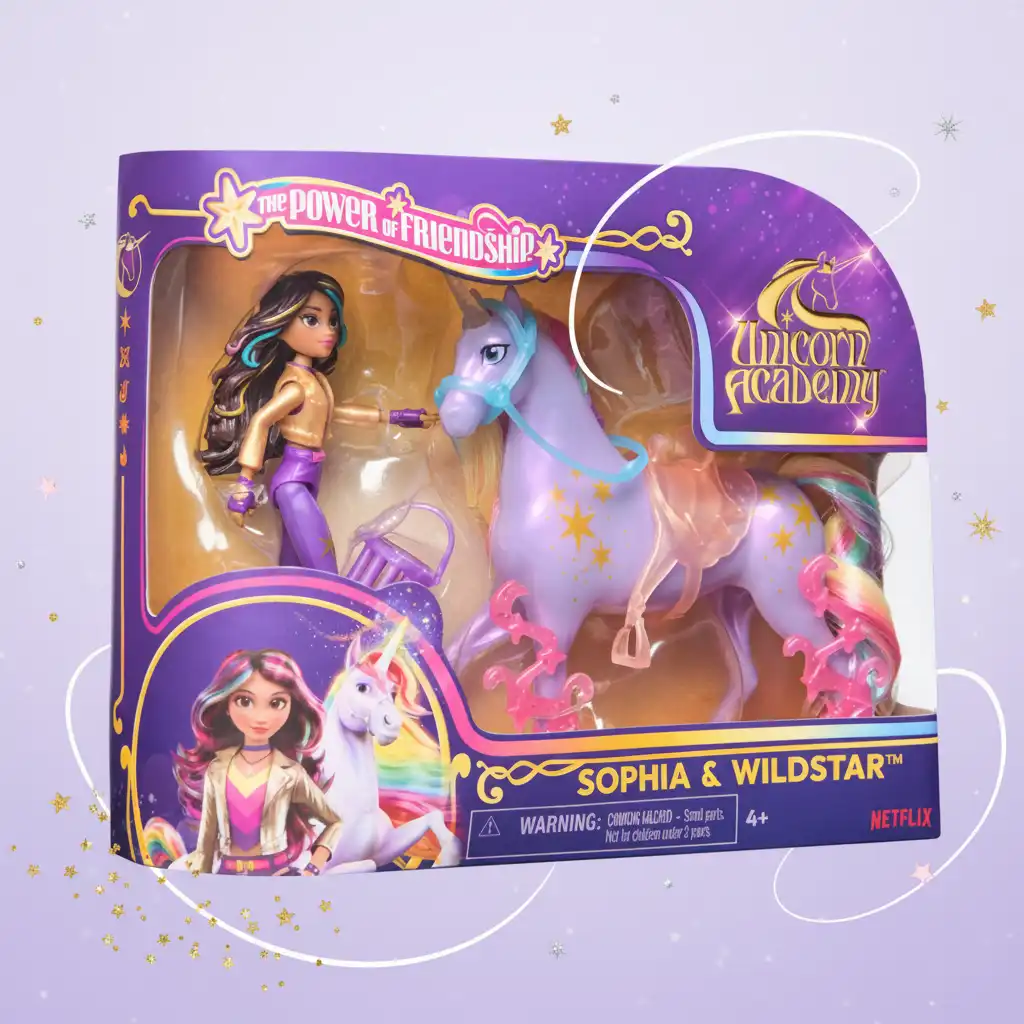 Supporta la creatività dei bambini attraverso storie magiche di amicizia.