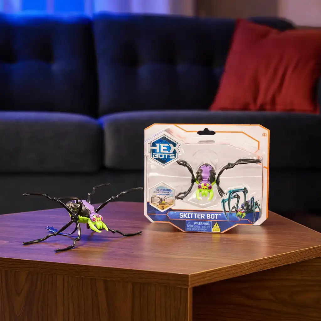 Attivazione semplice per un divertimento robotico immediato.
