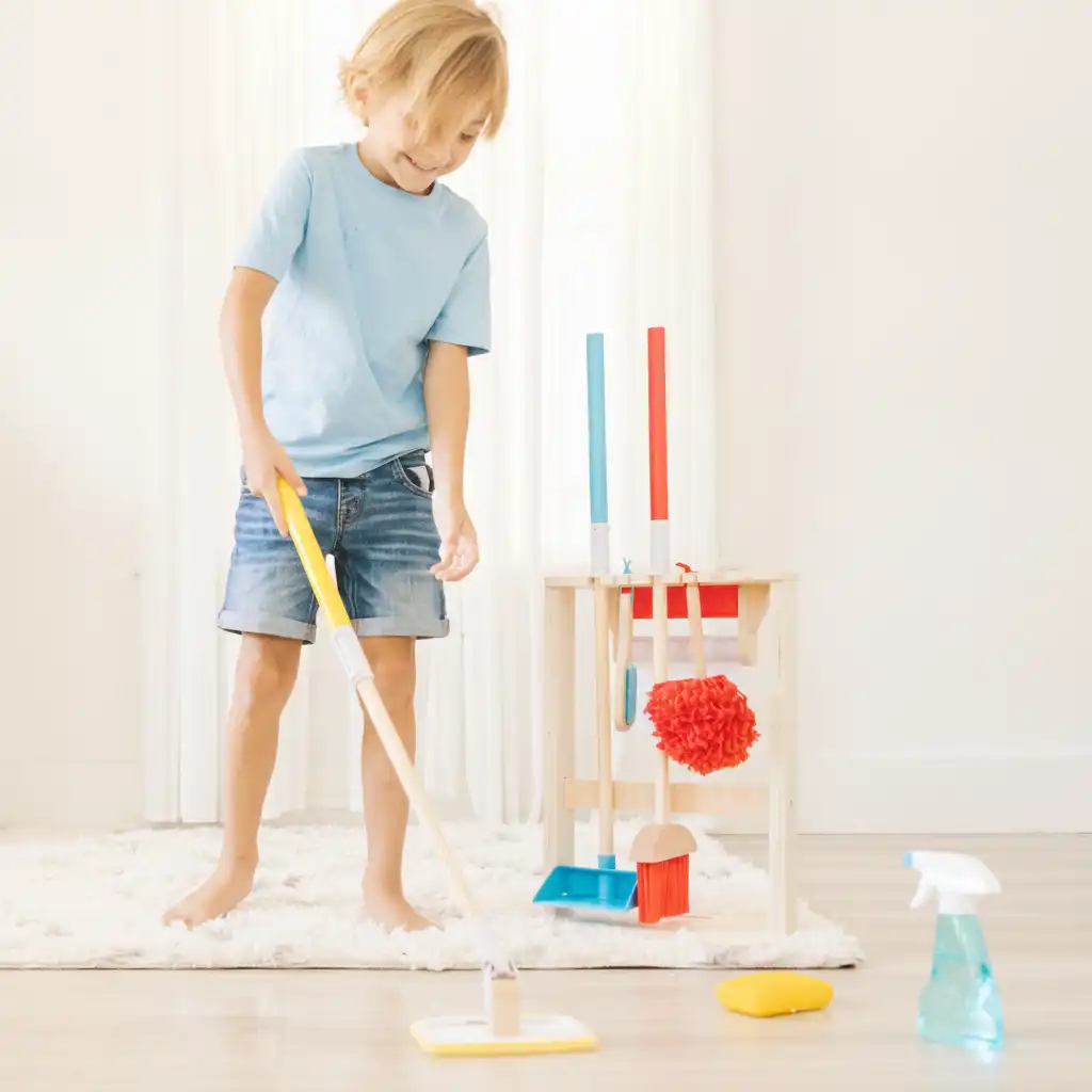 Ispirati con consigli per una pulizia divertente con i bambini