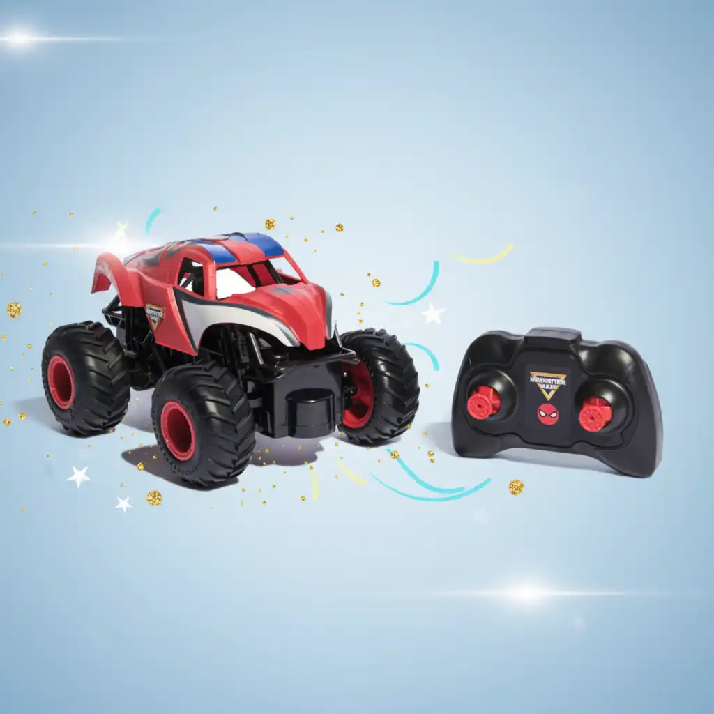 Vivi missioni eroiche con il Spider-Man truck telecomandato.