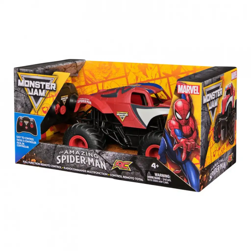 Lavorazione precisa e design iconico Spider-Man in scala 1:24.