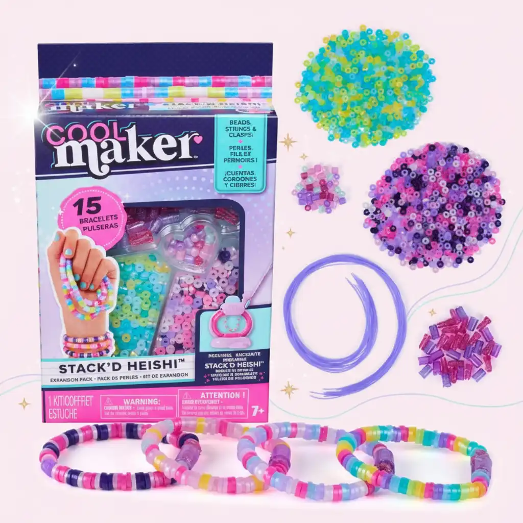 Lavorazione dettagliata delle perline pastello per i tuoi gioielli originali.