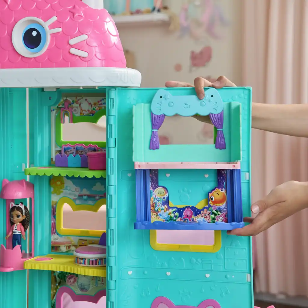 Sviluppa la creatività dei bambini con elementi interattivi del bagno.
