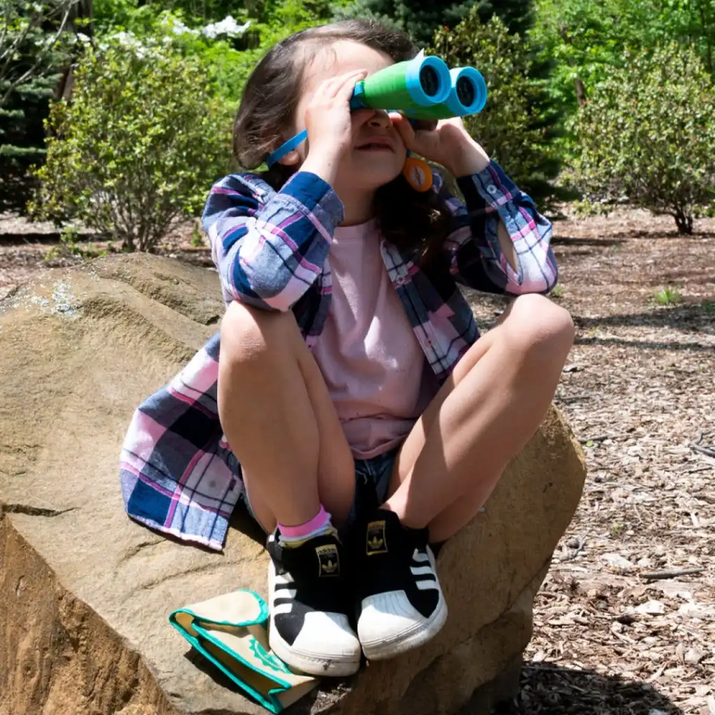 Lavorazione dettagliata del binocolo per una scoperta sicura da parte dei bambini