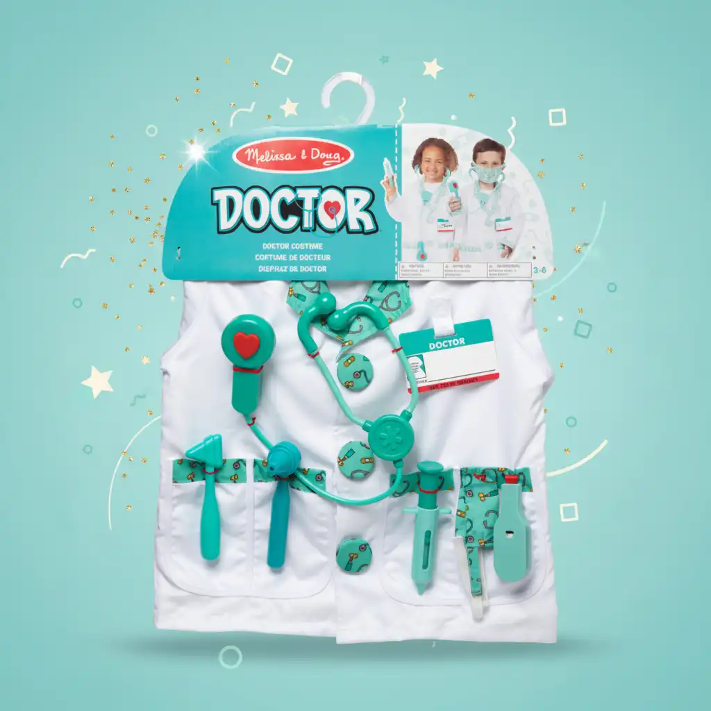 Vivi la gioia di aiutare e curare con accessori realistici.