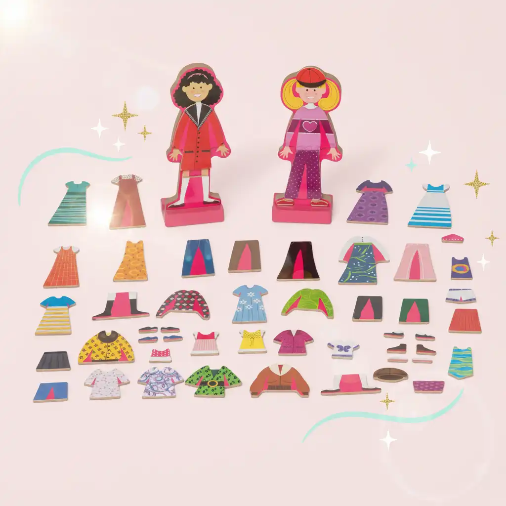 Sviluppa la creatività dei bambini e il senso dei colori in modo giocoso.