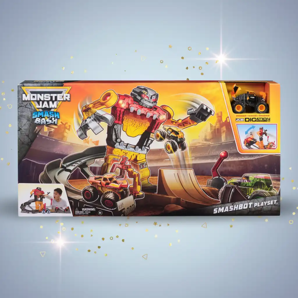 Vivi un'autentica azione Monster Jam piena di schianti e impatti!