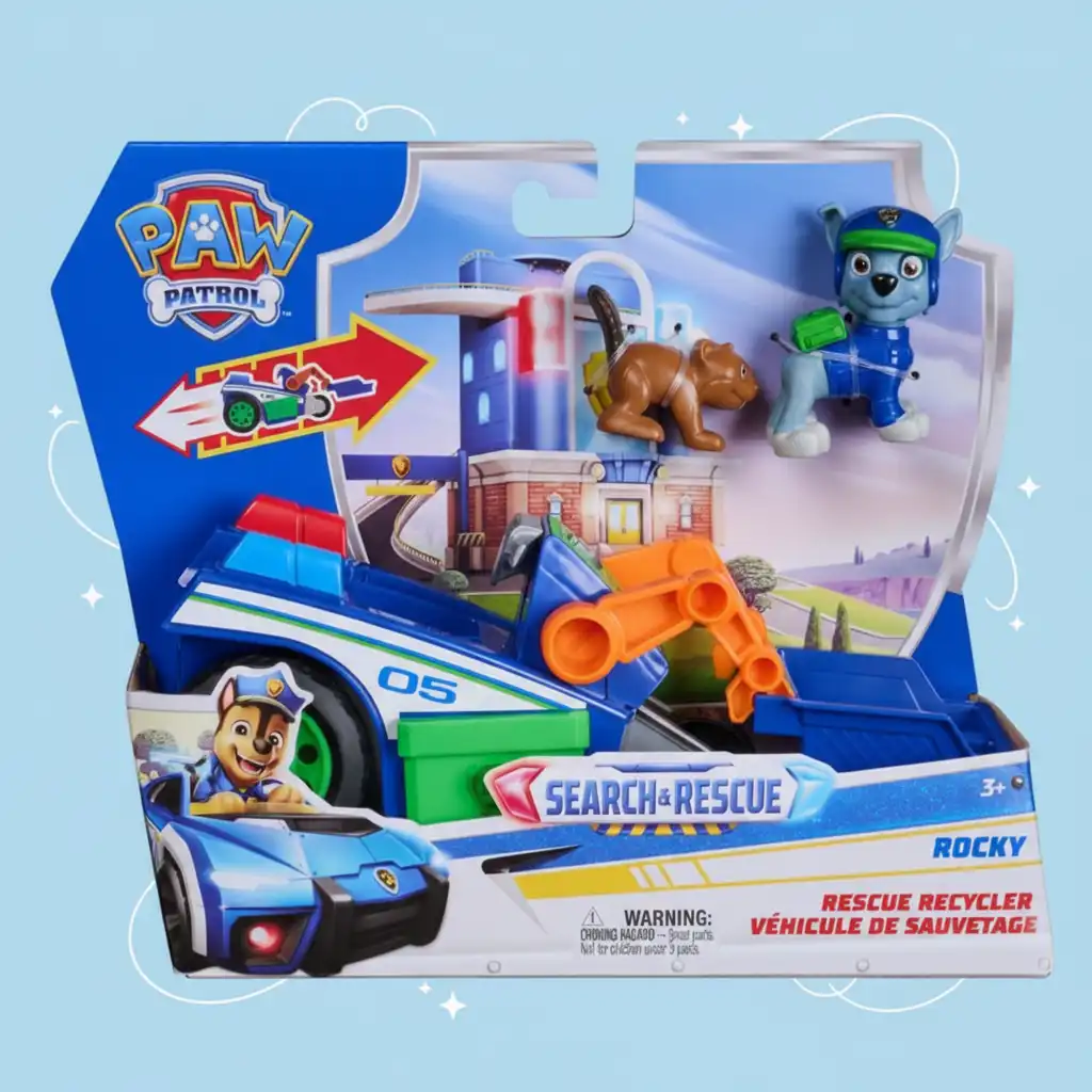 Supporta la creatività dei bambini con gli eroi del popolare Paw Patrol.