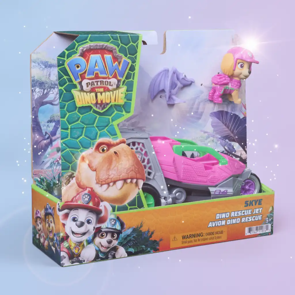 Salva i dinosauri con la coraggiosa Skye nei cieli!