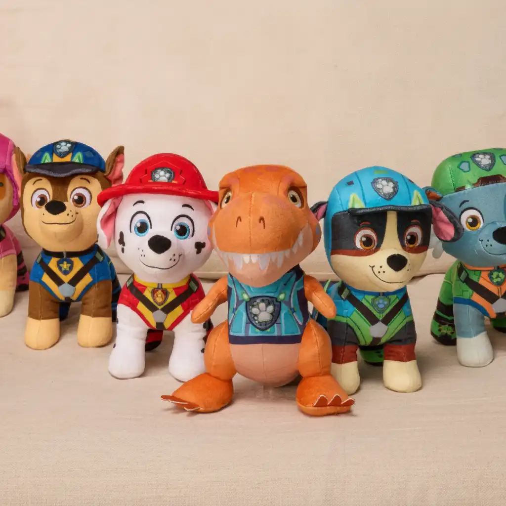 Realizzazione di peluche di qualità con ricami dettagliati per la massima gioia.