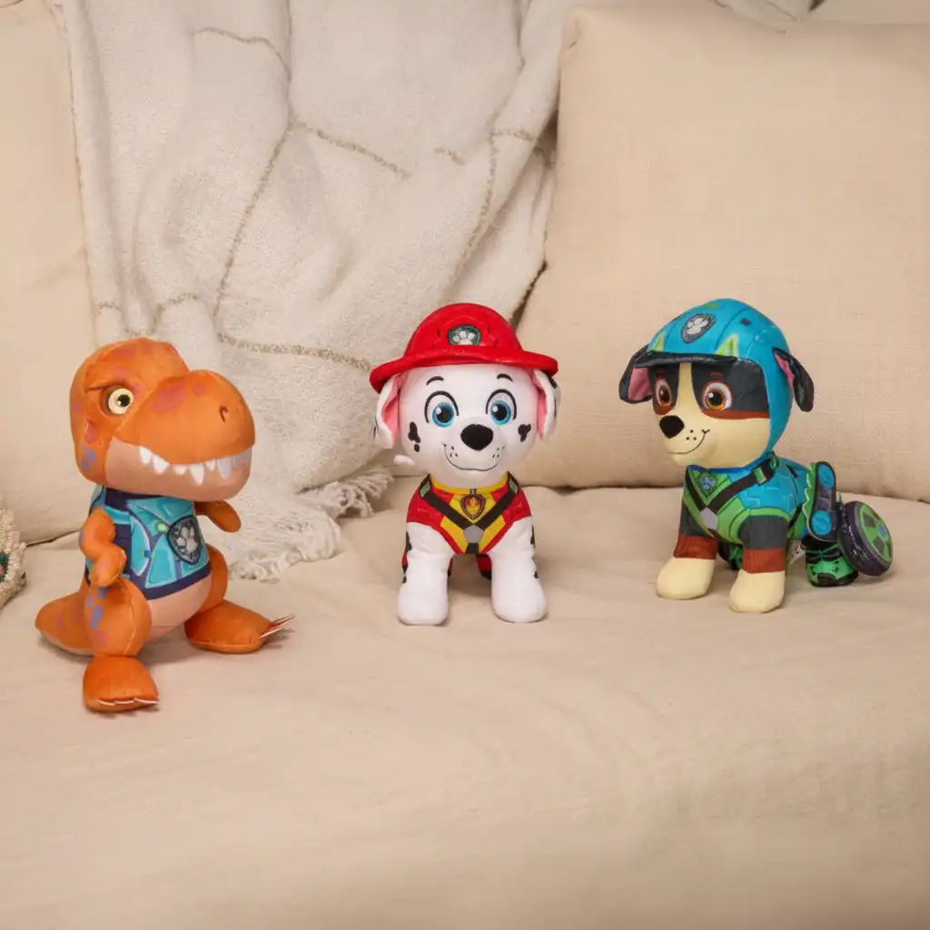 Un morbido amico di peluche per addormentarsi tranquilli e sentirsi al sicuro.