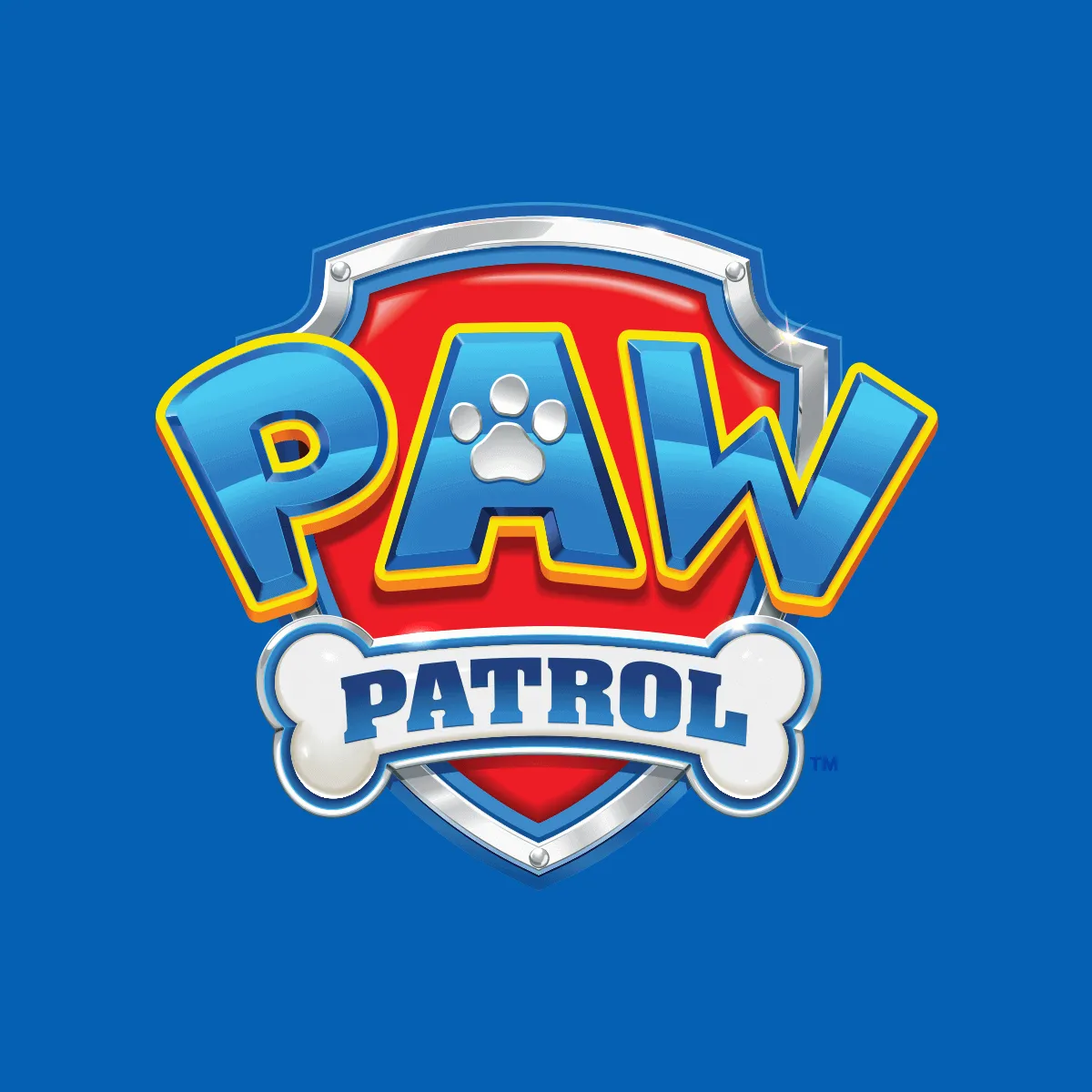 Logo ufficiale Paw Patrol Missione dinosauri: piccolo veicolo Chase