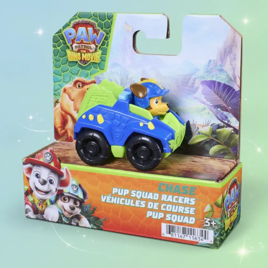 Parti per una missione Dino con l'eroe Chase.