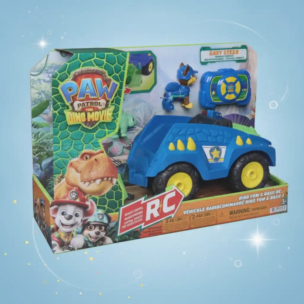 Entra nel mondo dei dinosauri con il coraggioso Paw Patrol