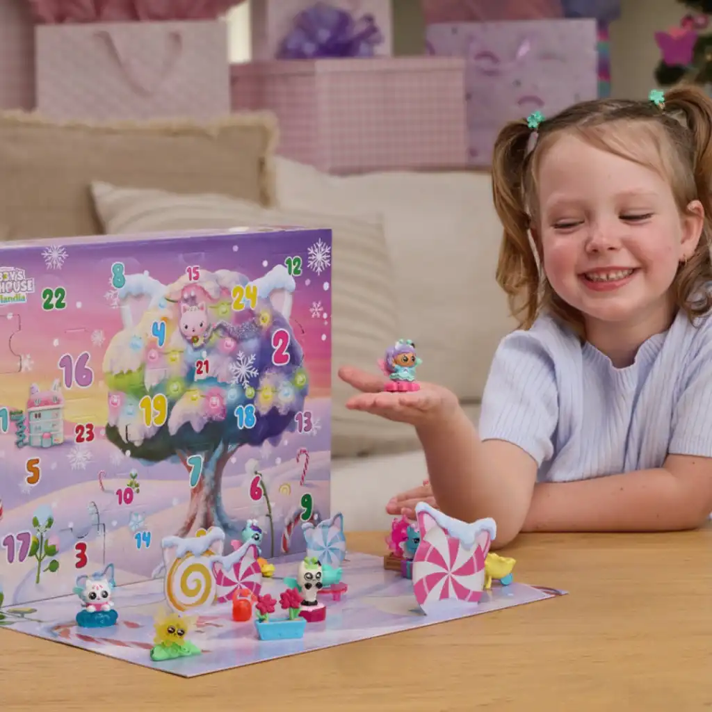 Sviluppa l'immaginazione di Infantile con ogni nuovo regalo dal calendario.