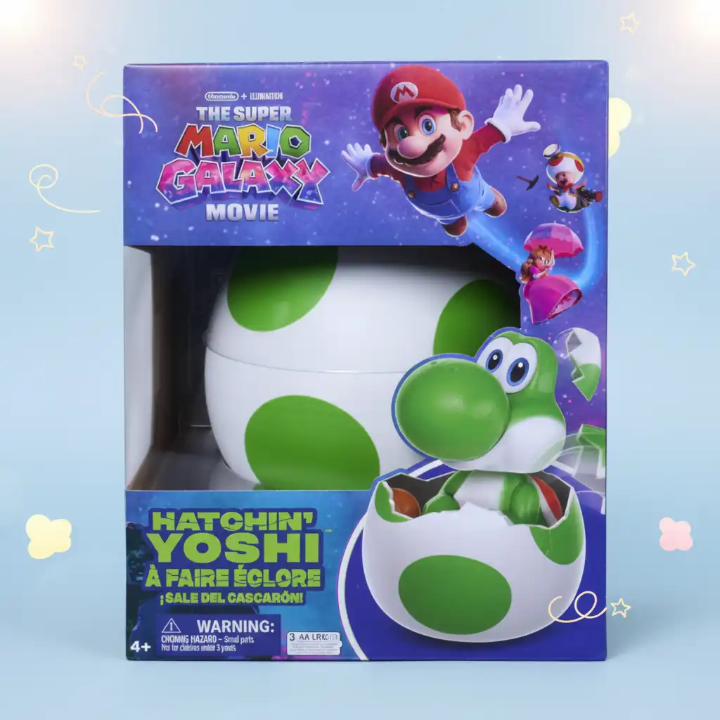 Preparati a far schiudere il tuo nuovo migliore amico Yoshi.