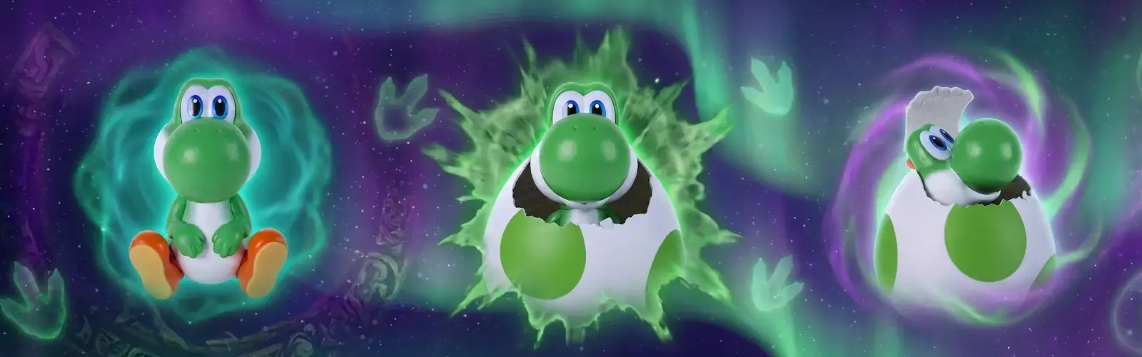 Vivi la magia della schiusa con Yoshi interattivo direttamente a casa tua.