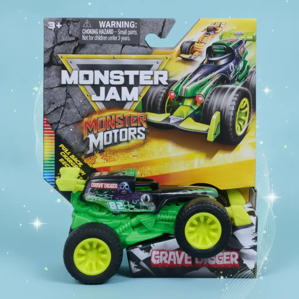 Finiture di alta qualità Metallo e dettagli fedeli al vero truck Monster Jam.