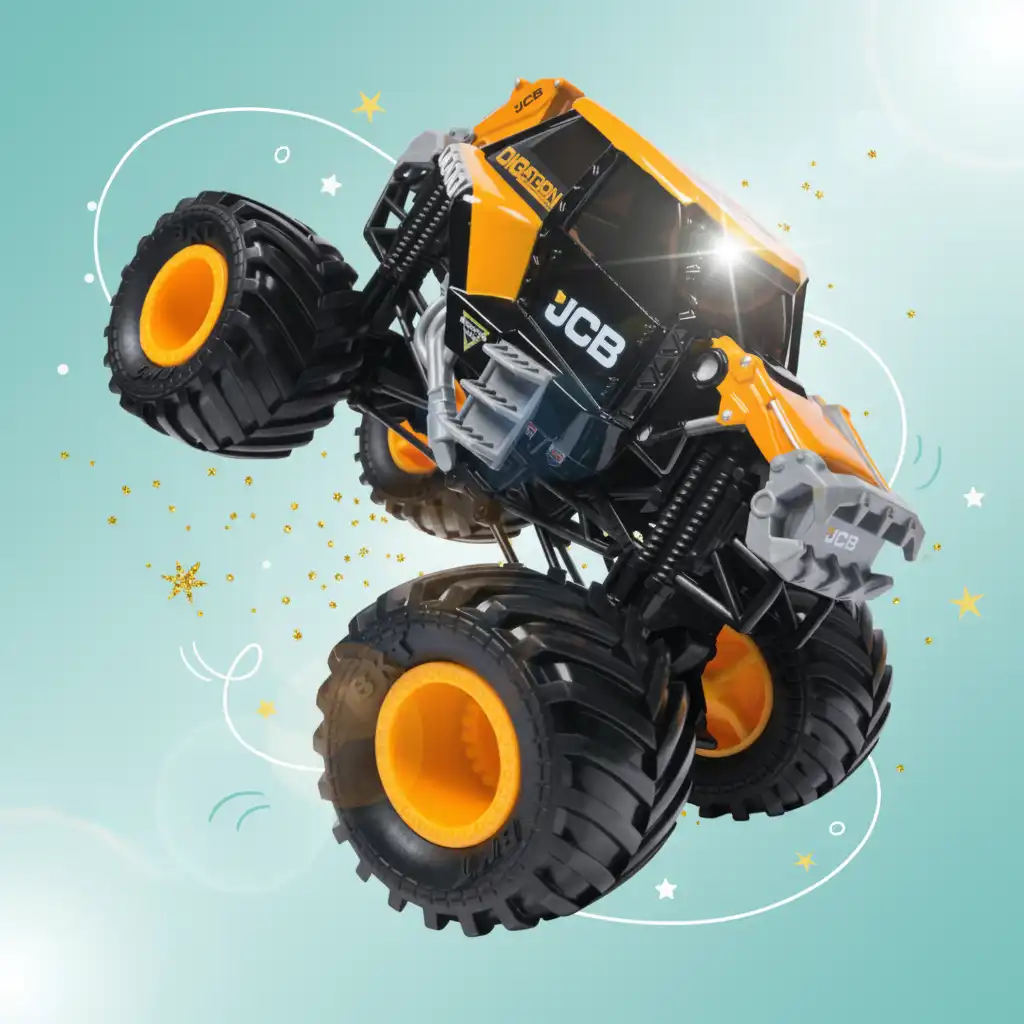 Dettagli autentici direttamente dalla ufficiale arena Monster Jam.