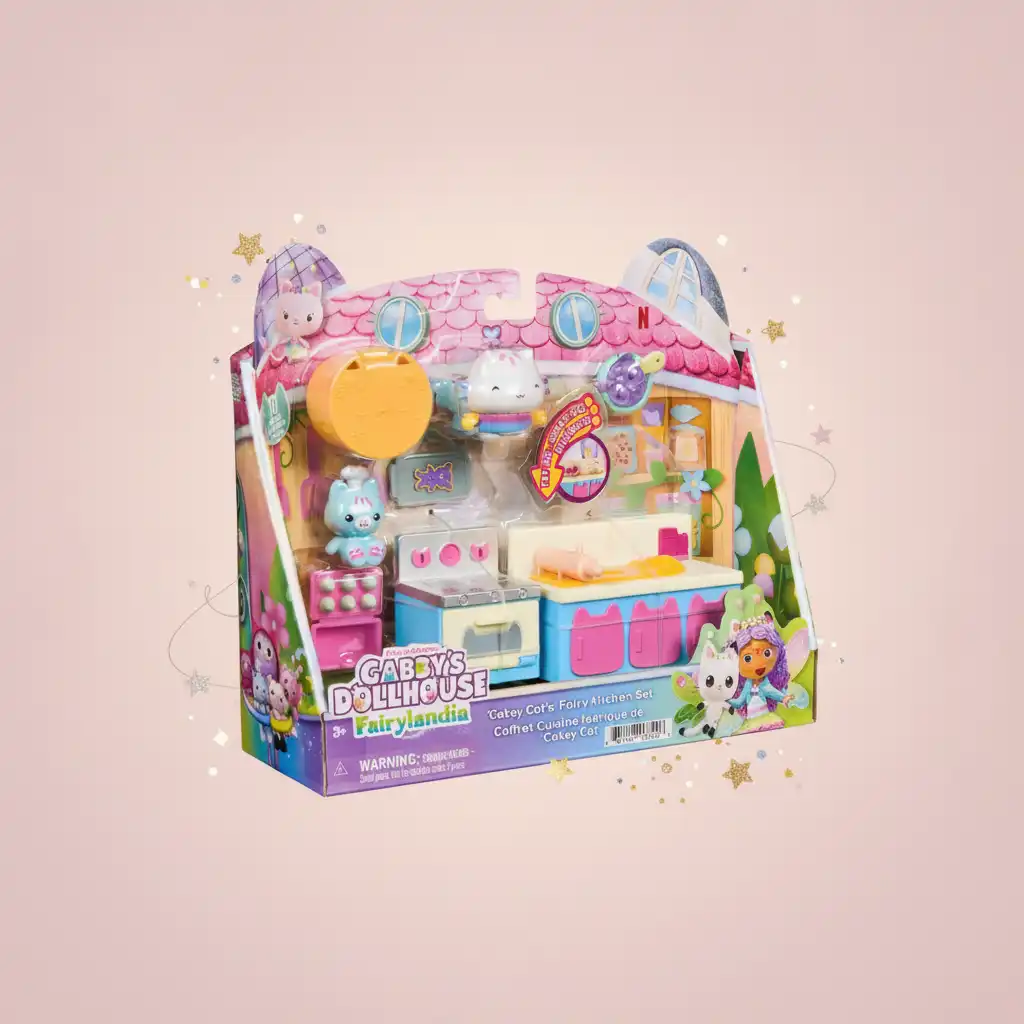 Set di gioco di qualità con dettagli elaborati per piccoli cuochi.