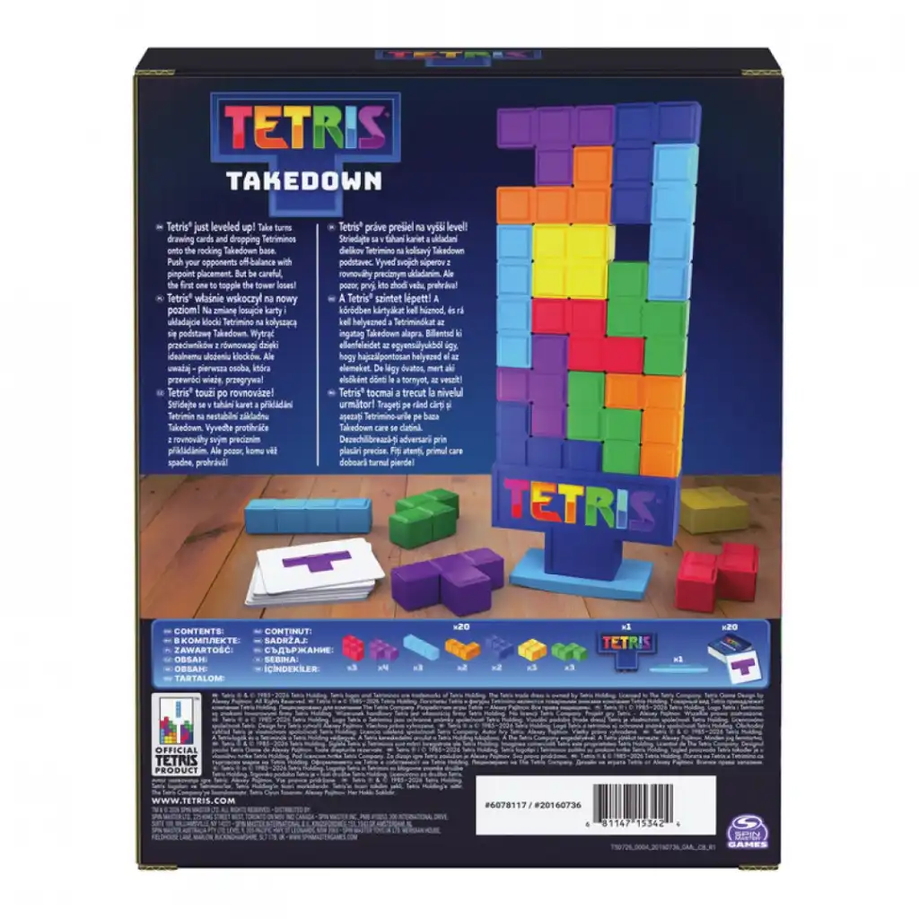 Pezzi Tetrimino di qualità e colorati per un divertimento infinito.